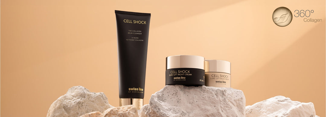 Découvrez une beauté sans âge et un luxe intemporel avec la collection Cell Shock de Swissline, méticuleusement élaborée depuis plus de 30 ans. Découvrez des formules luxueuses offrant des résultats visibles et tangibles.